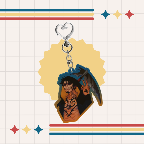 Grim Law Acrylic Keychain