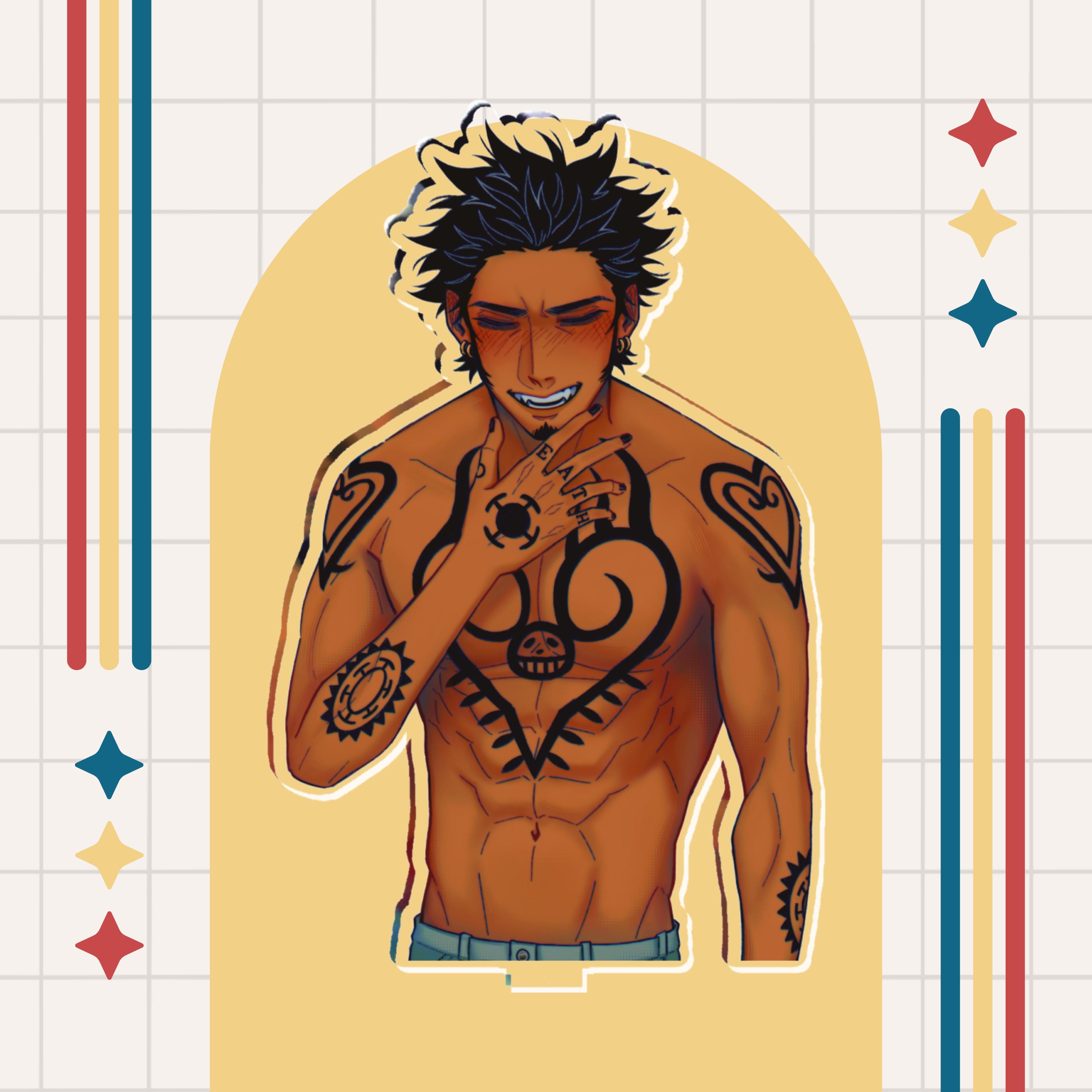 Law Acrylic Standee