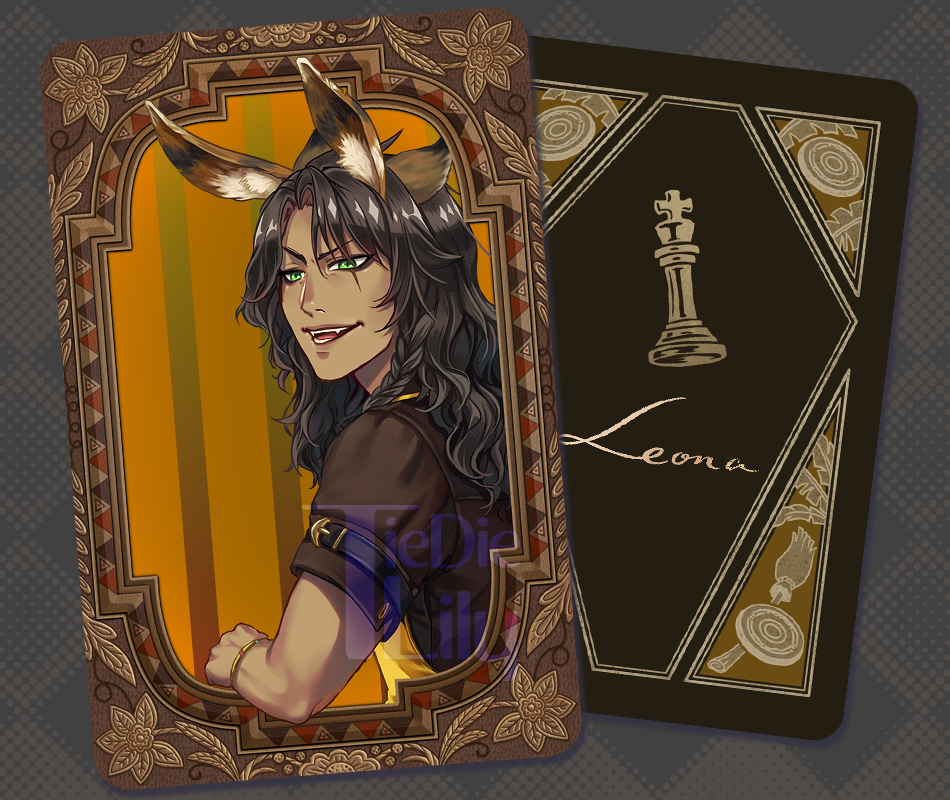 ✨ Magical Bunny ✨ Leona Photocard || Twisted Wonderland