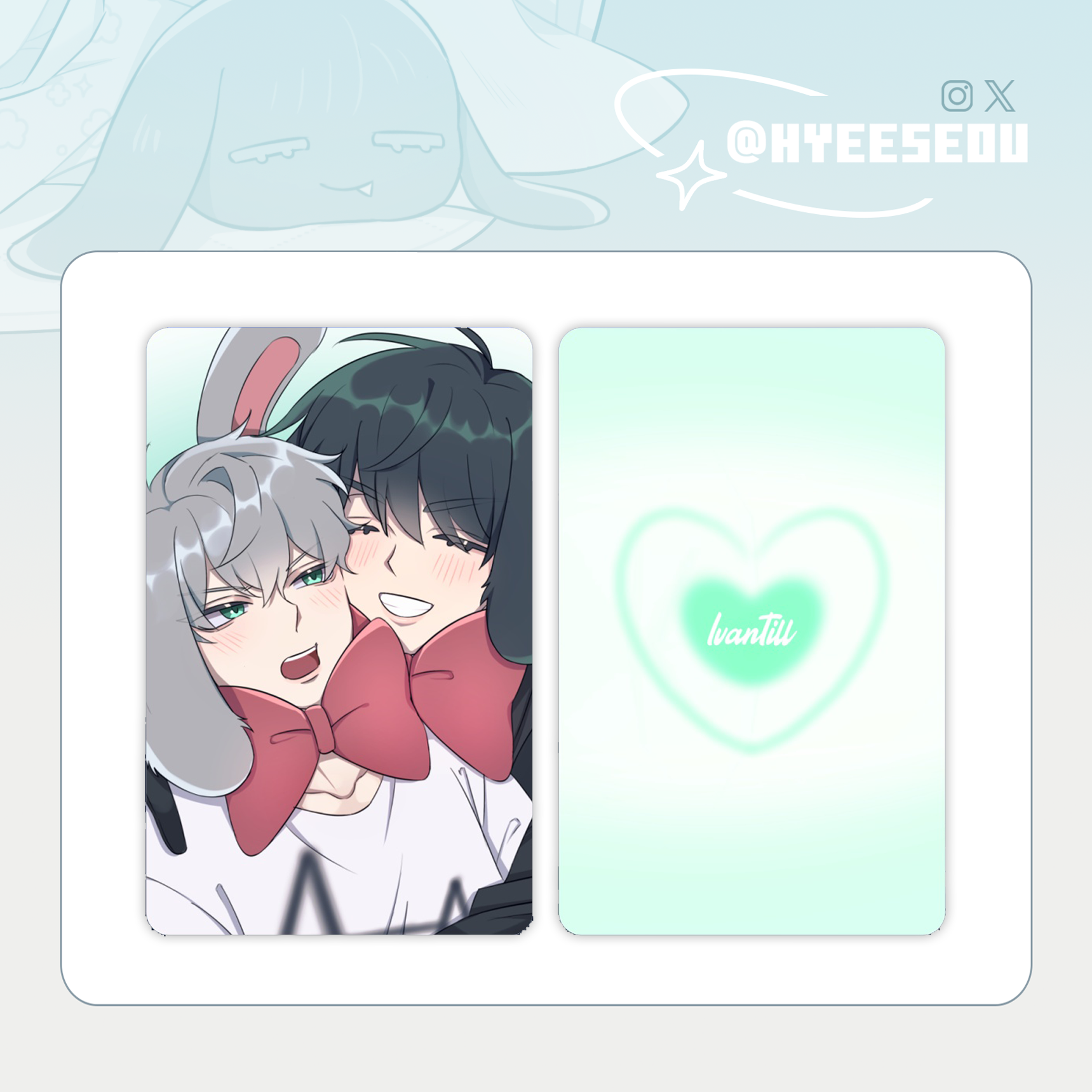 [ IvanTill ] Bunny Photocard