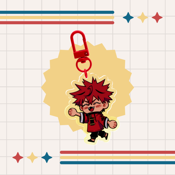Alma Acrylic Keychain