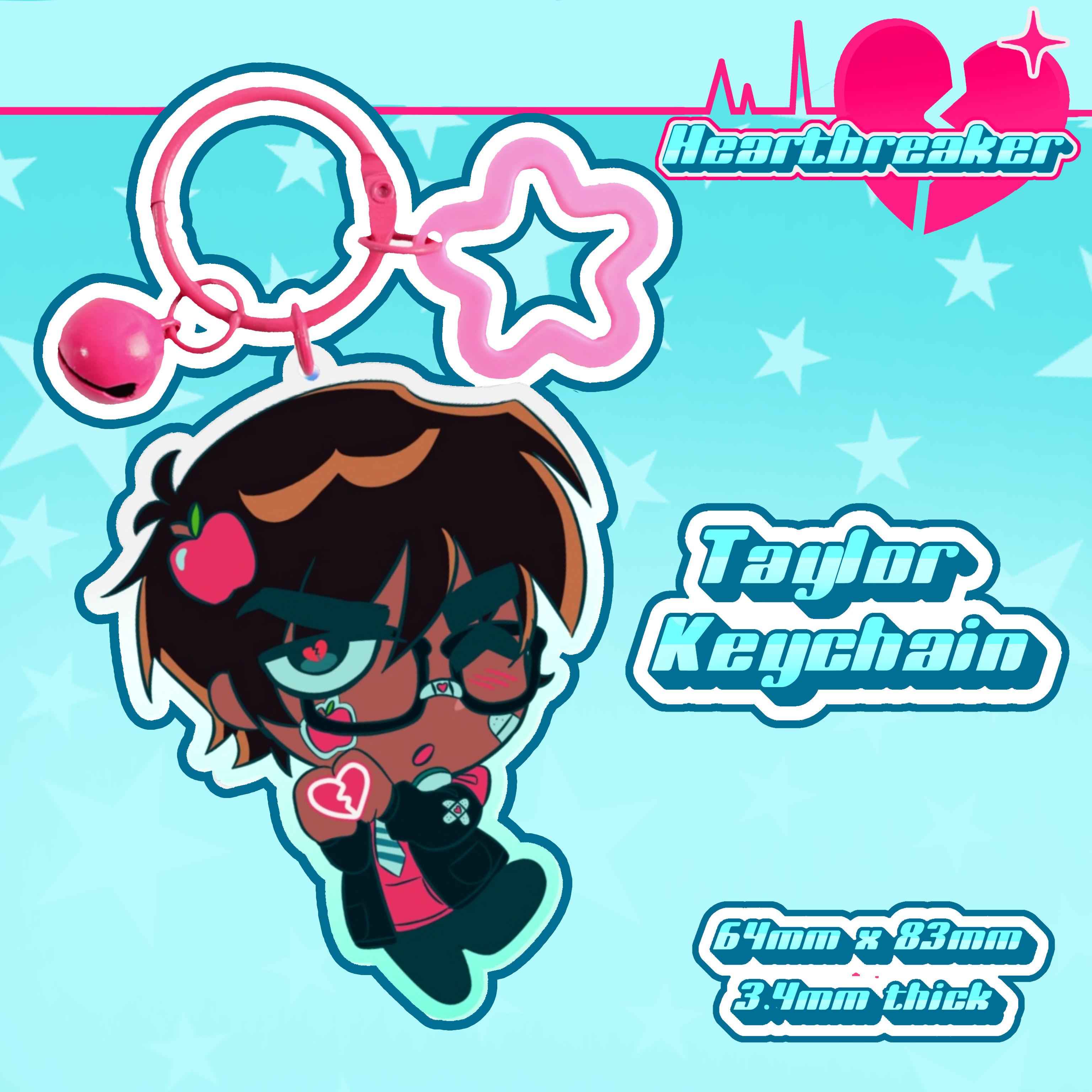 Taylor Heartbreaker Set Keychain