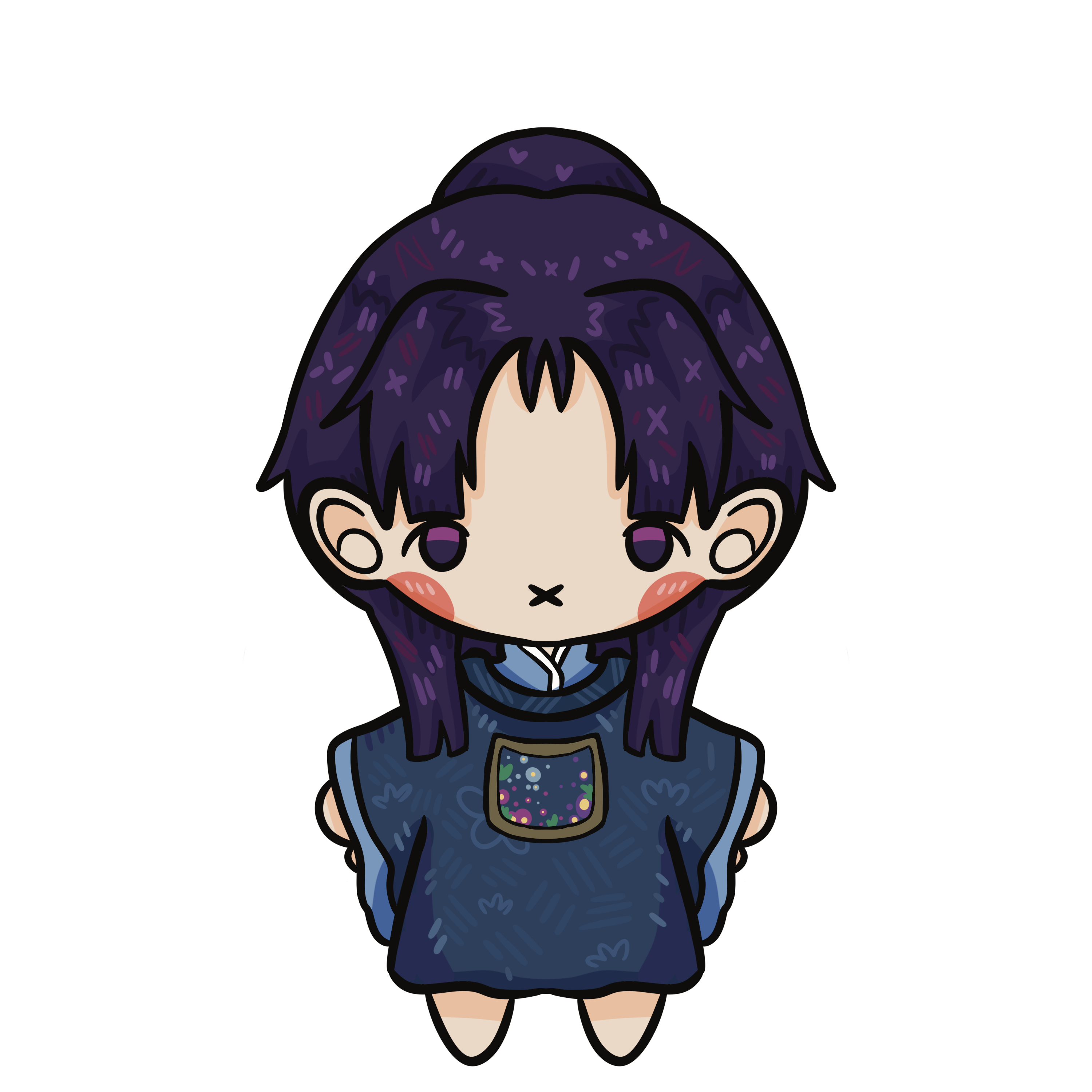 Jinshi - Chibi - Keychain