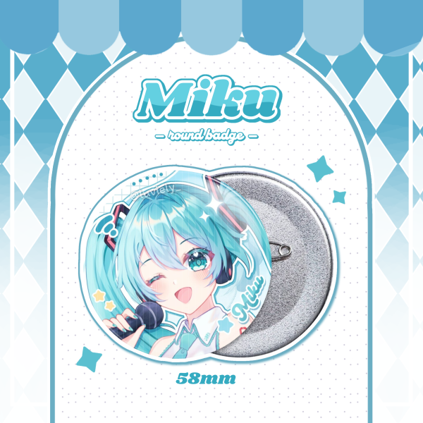Hatsune Miku Badge | Vocaloid