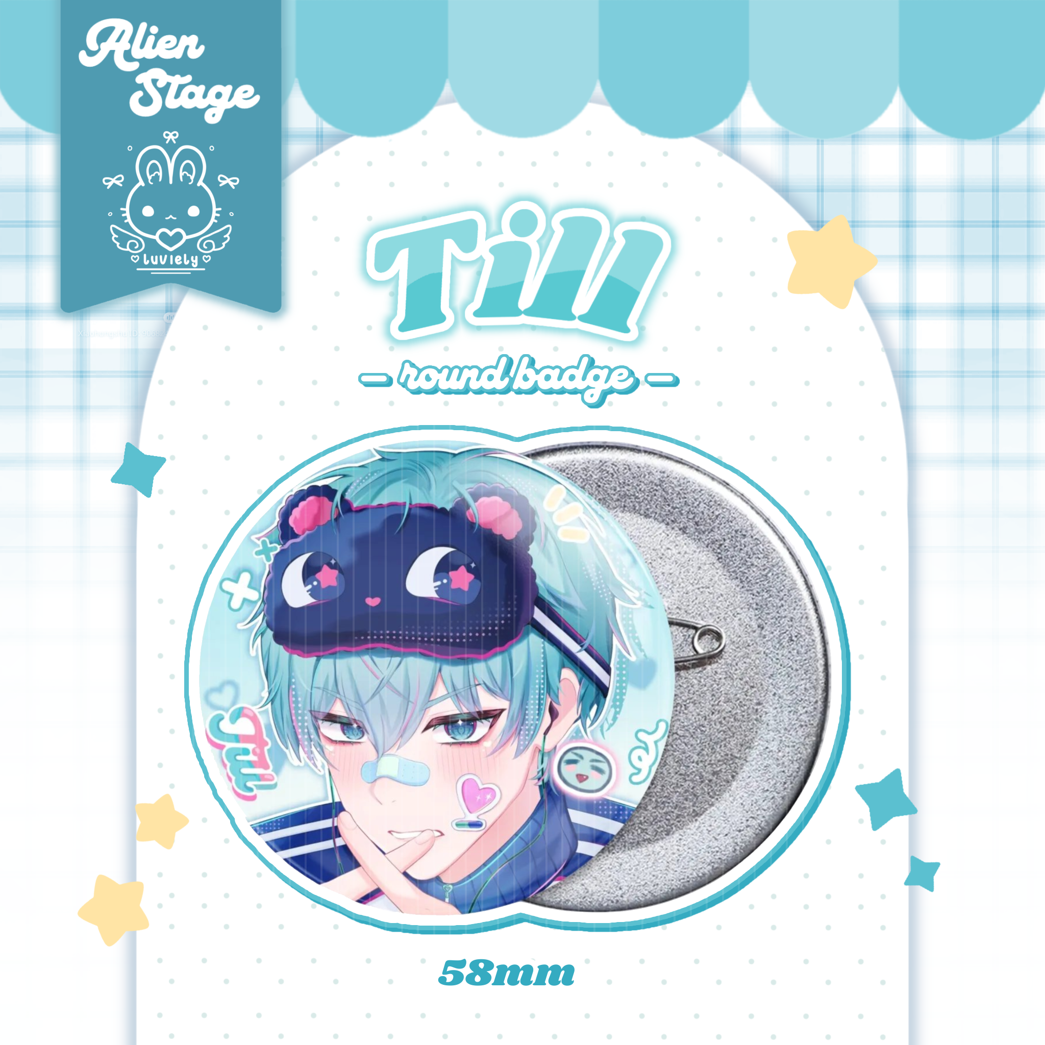 Till Round Badge | Alien Stage