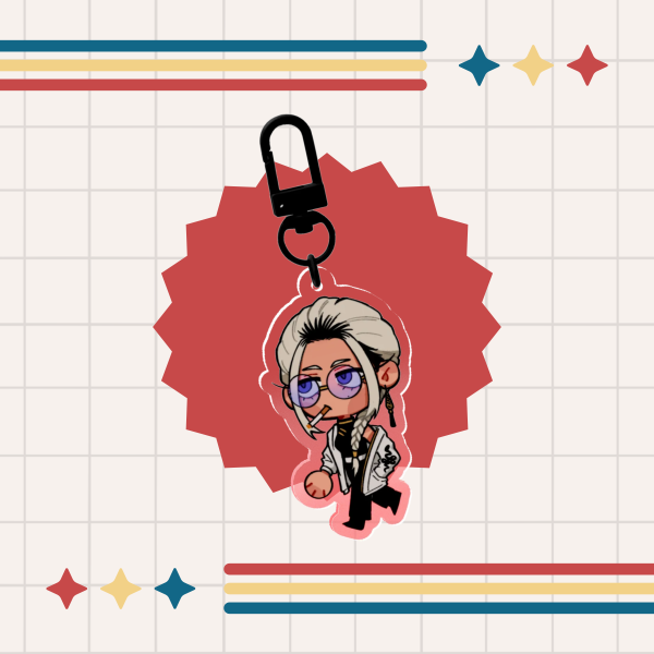 Tao Acrylic Keychain