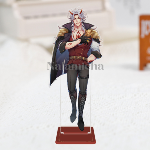 Arataki Itto Royal Series Clear Acrylic Standee Genshin Impact by Nalamicha