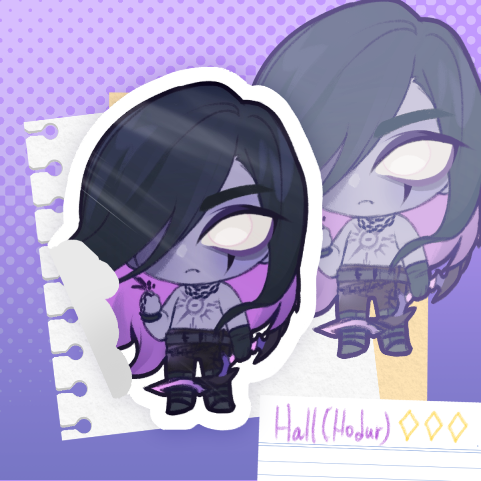 [ Dislyte ] Bean Hall sticker