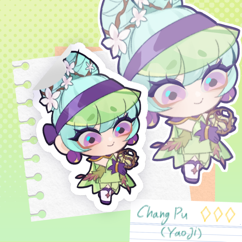 [ Dislyte ] Bean Chang Pu sticker