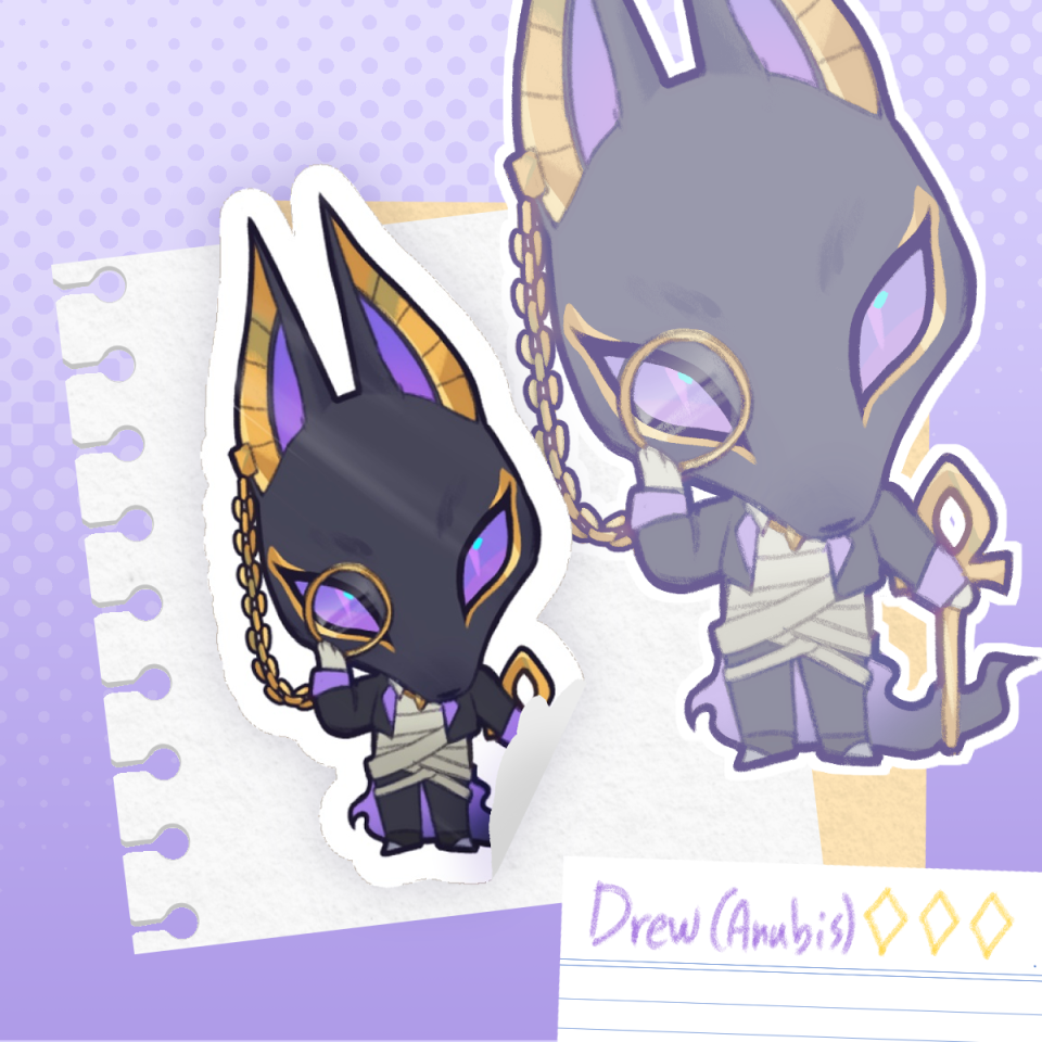 [ Dislyte ] Bean Drew sticker