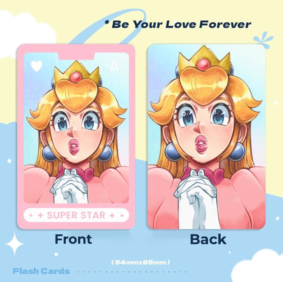 Princess Peach Card 🍑