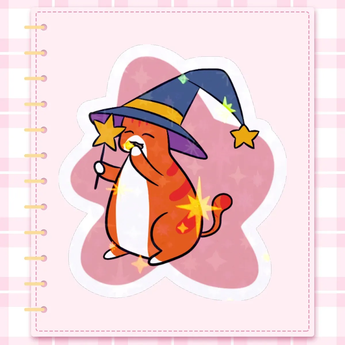 Magic Cat Sticker