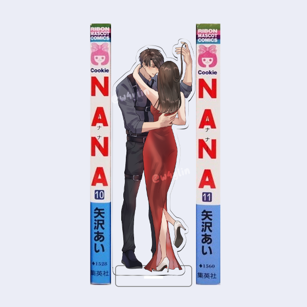 LADS: caleb x mc acrylic book nook standee