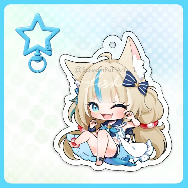 Sameko Saba Keychain