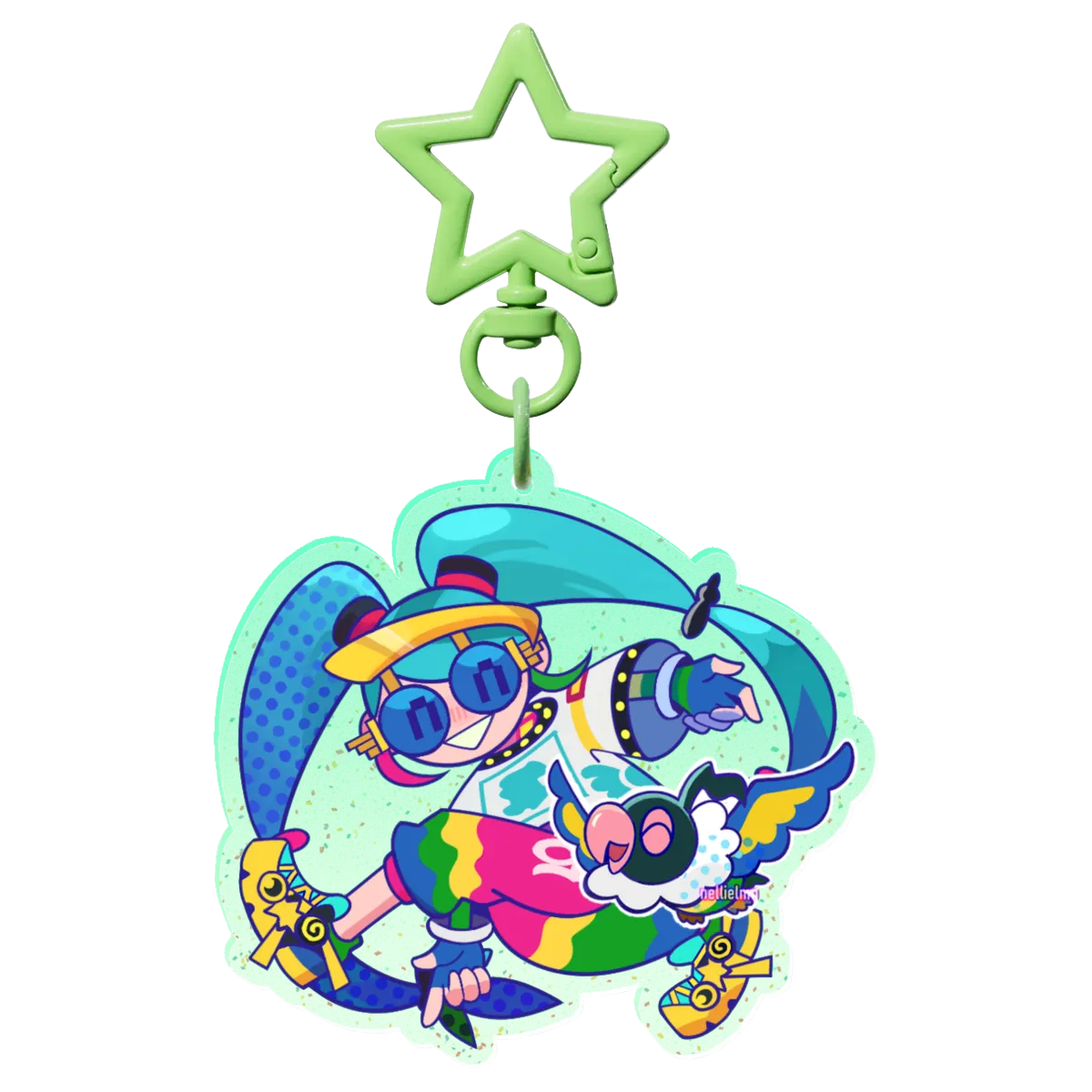 Normal Miku Keychain