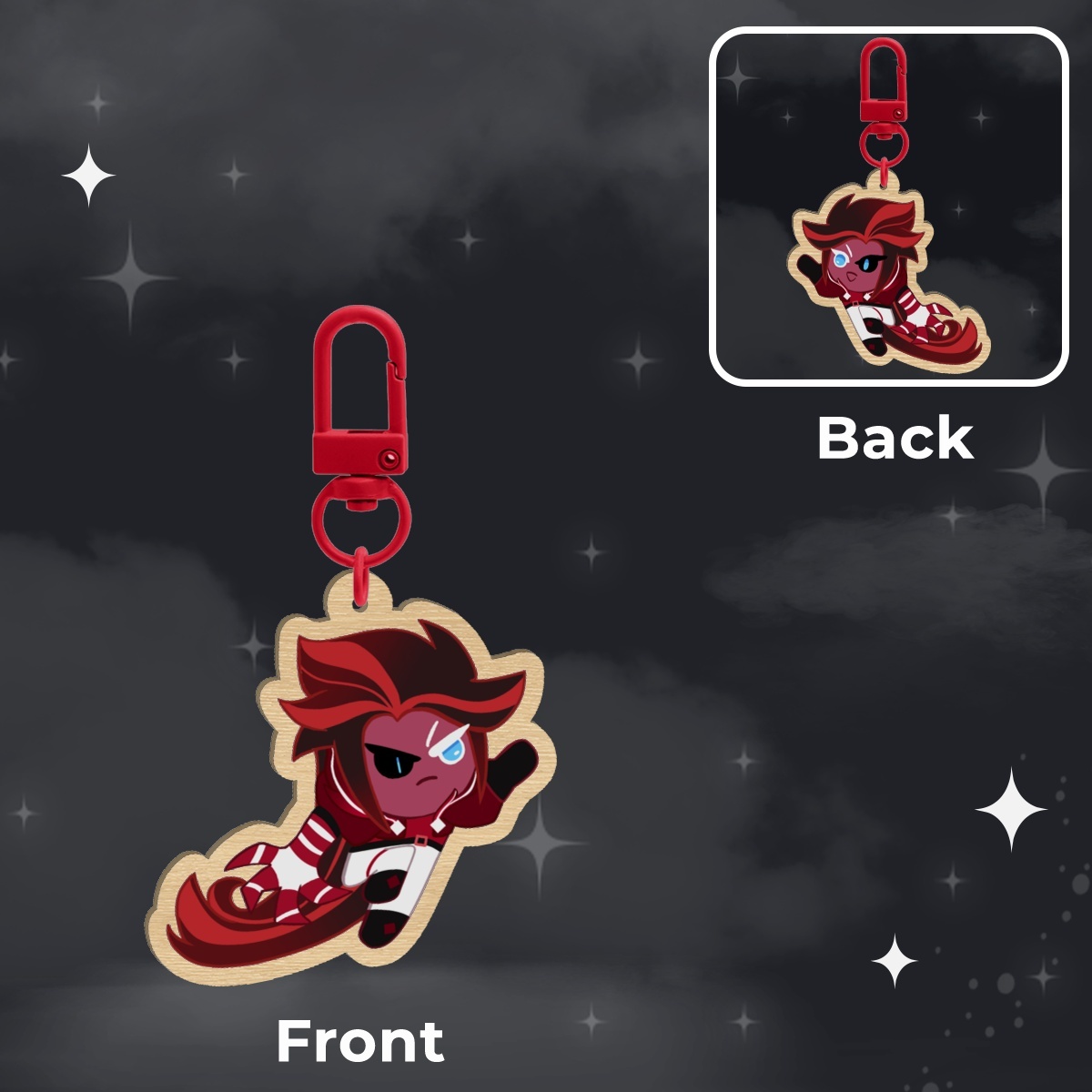 RedVelvet||Keychain-CookieRun