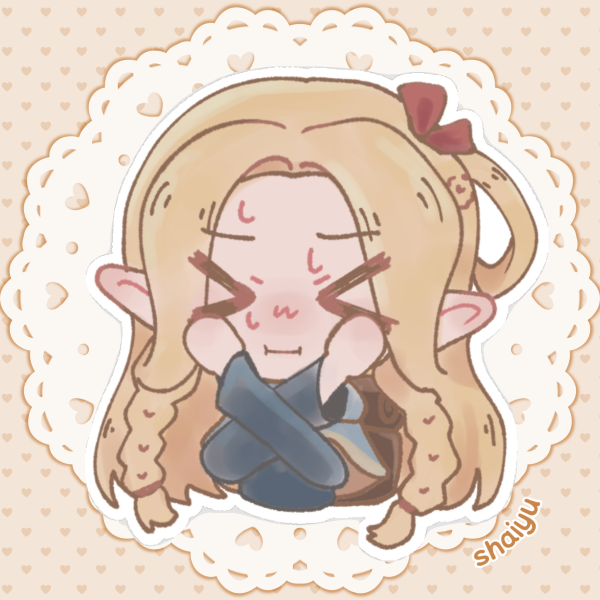 Marcille 𐂐 Sticker