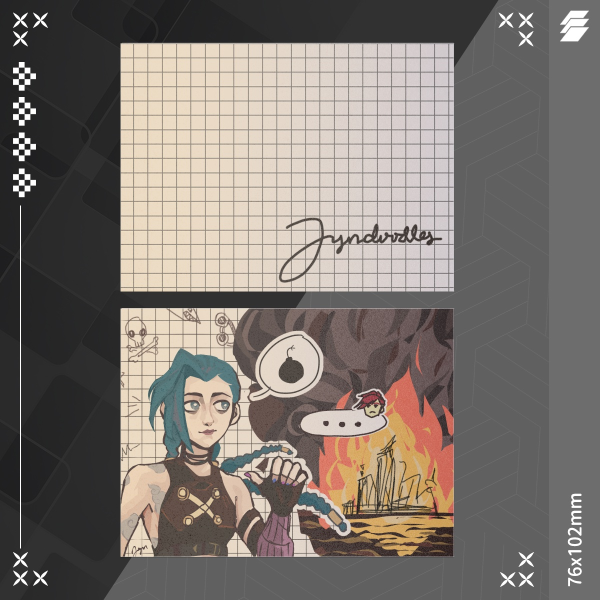 JINX Print - 2.99"x4.02" Pearl Paper Photocard