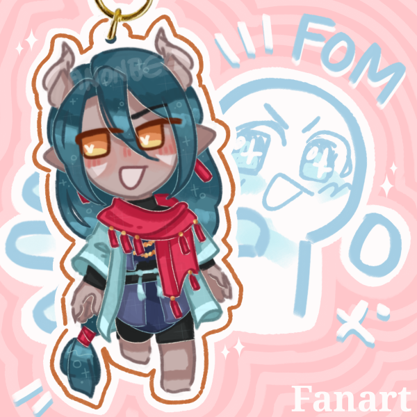 Caldarus Acrylic Keychain (FoM)