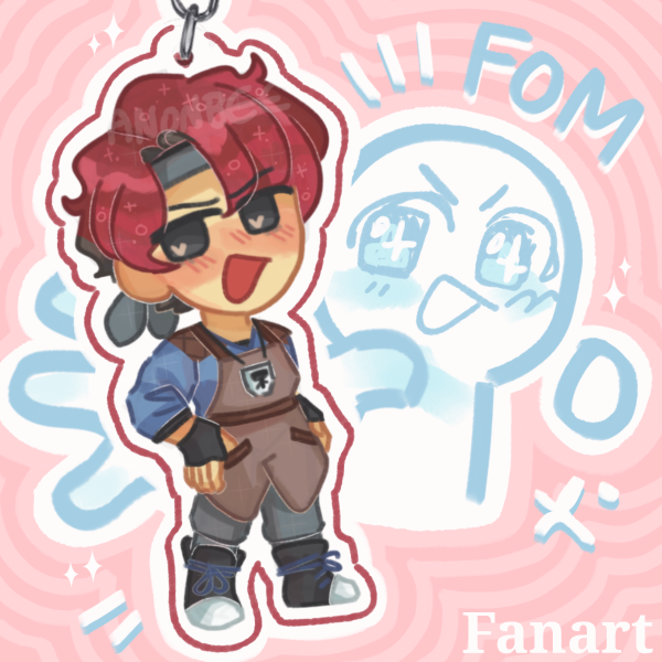March Acrylic Keychain (FoM)
