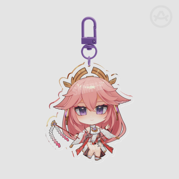 Yae Miko Acrylic Keychain