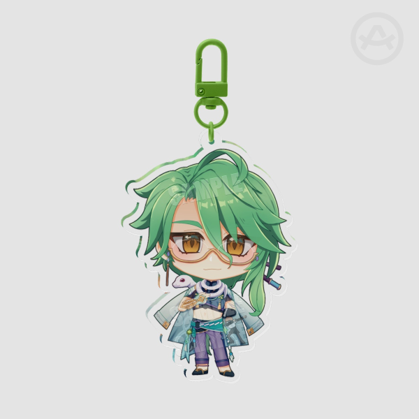 Baizhu Acrylic Keychain
