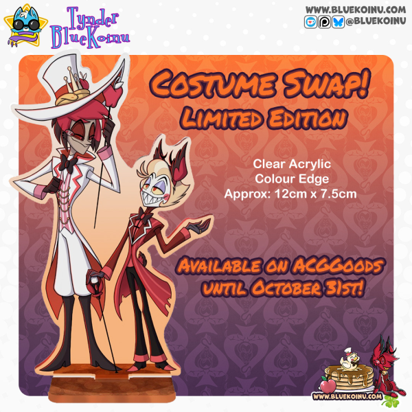 RadioApple Costume Swap | Standee