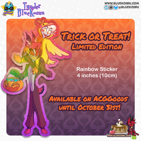 RadioApple Trick Or Treat | Sticker