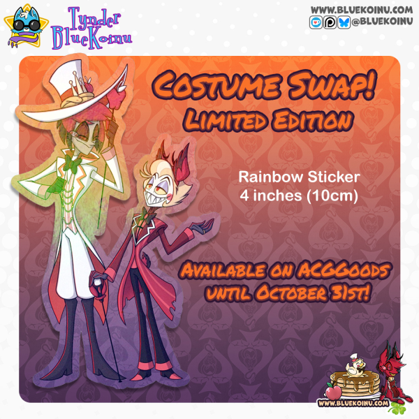 RadioApple Costume Swap | Sticker