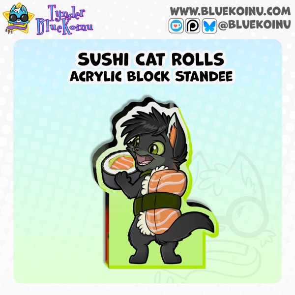Sushi Cat Rolls | Block