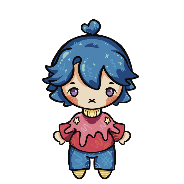+Sam - Chibi - Keychain