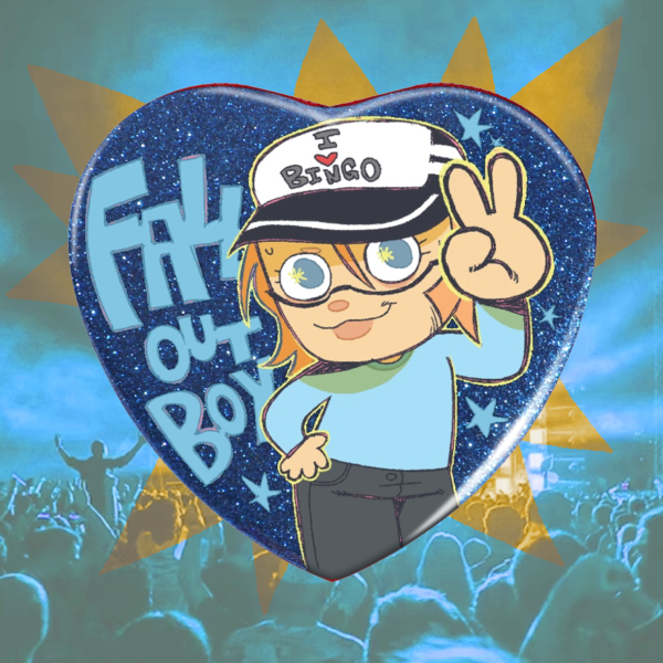 patrick stump holo pin