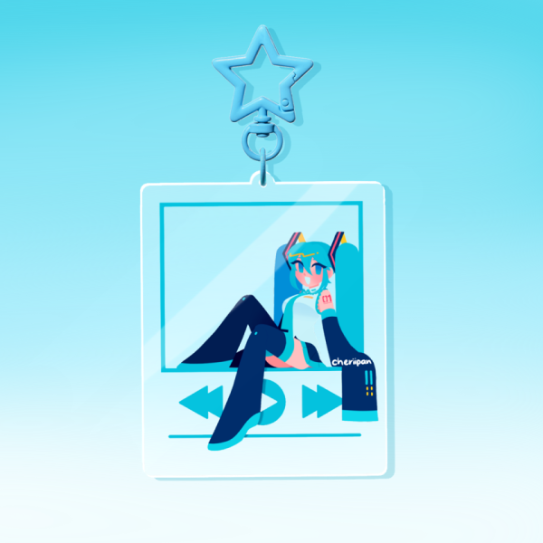 OOEEOO Acrylic Keychain