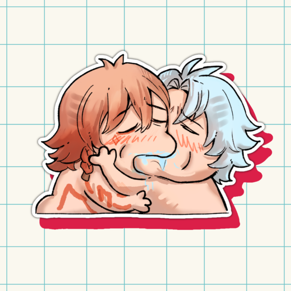 [HSR] Phaidei Makeout Meme Sticker