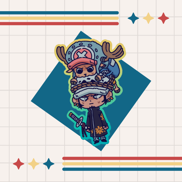 Law & Chopper Sticker