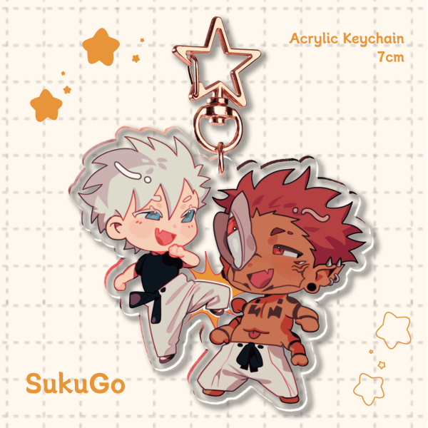 Gojo Acrylic Keychains by kale - ACGGOODS