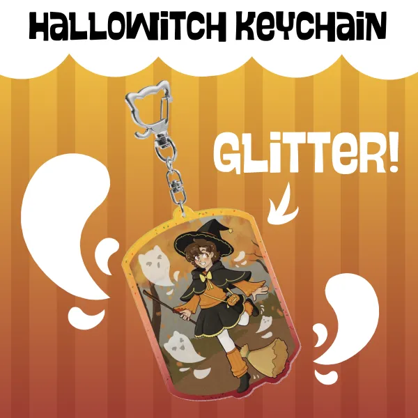 Hallowitch Keychain