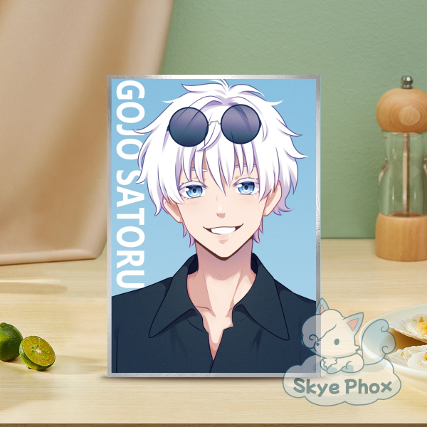 Gojo | Large Art Board with Silver-Edges - 5.8" x8.3"(148x210mm)