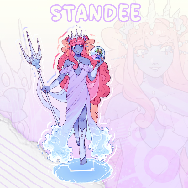 Ocean Queen Lizzie Standee