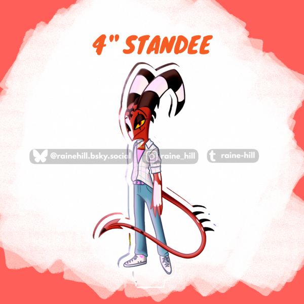 [Standee] Saja Blitz | Helluva Boss x Kpop Demon Hunters