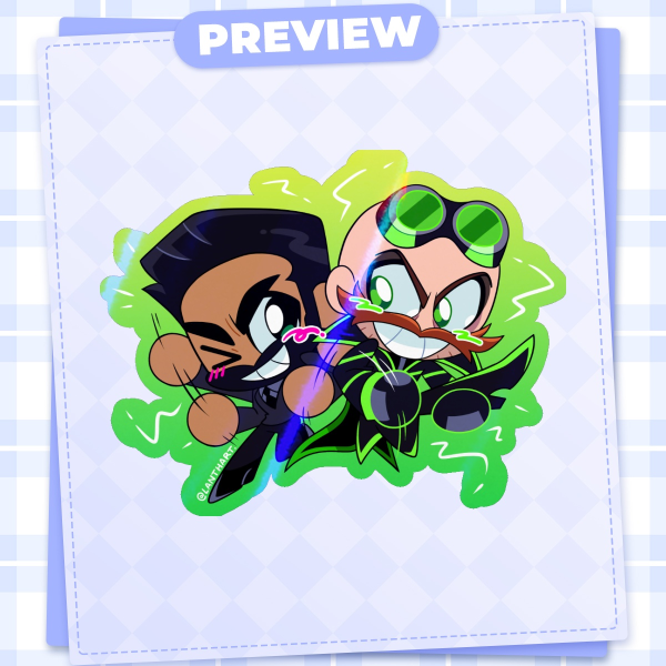 Stobotnik Emerald sticker