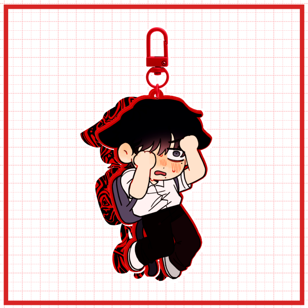TSHD | Yoshiki Keychain [Double Sided]