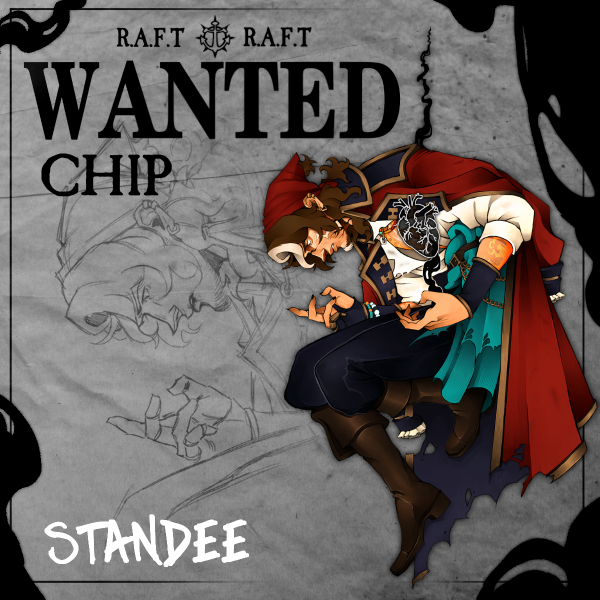 CHIP || Clear Acrylic Standee