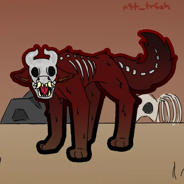 OC | BoneHound Sticker
