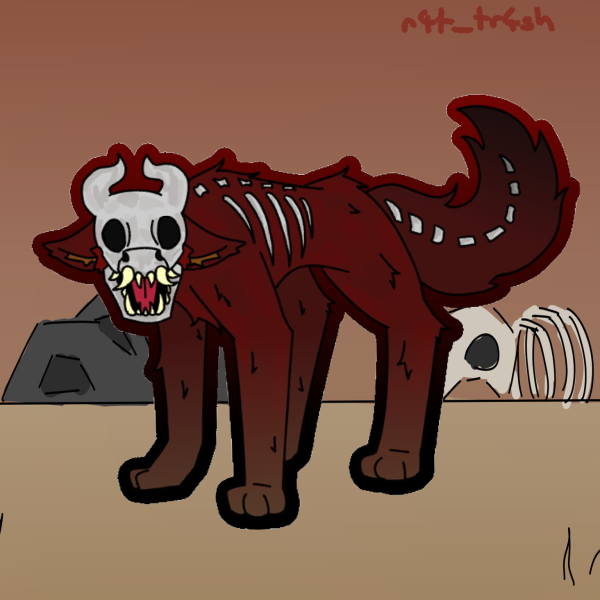 OC | BoneHound Sticker