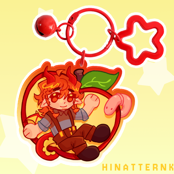 Apple Kalle Keychain