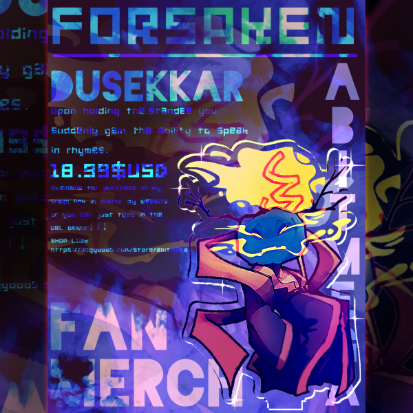 Dusekkar | Roblox Forsaken | Acrylic Standee