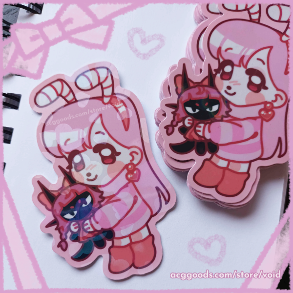 BUG GIRL Holo Sticker