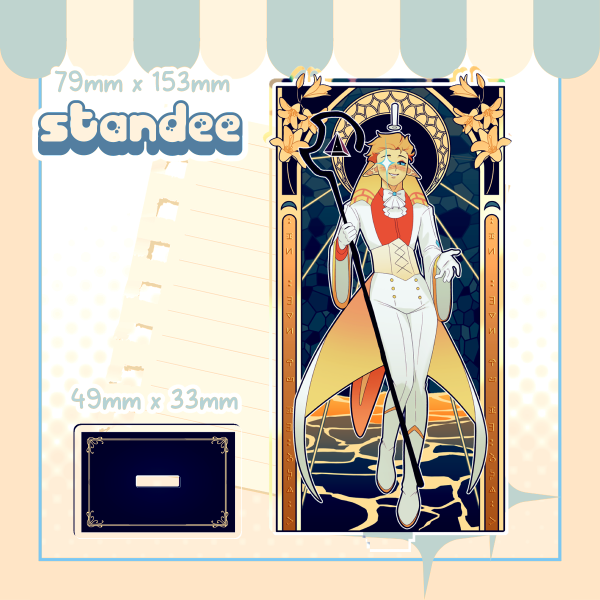 The Muse Acrylic Standee