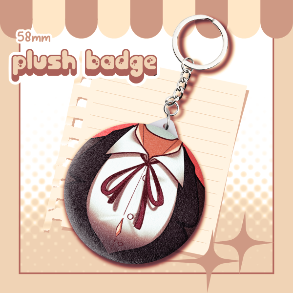 Stanley Mirror Plush Badge